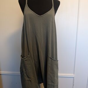 FP Movement Olive Green Jumpsuit